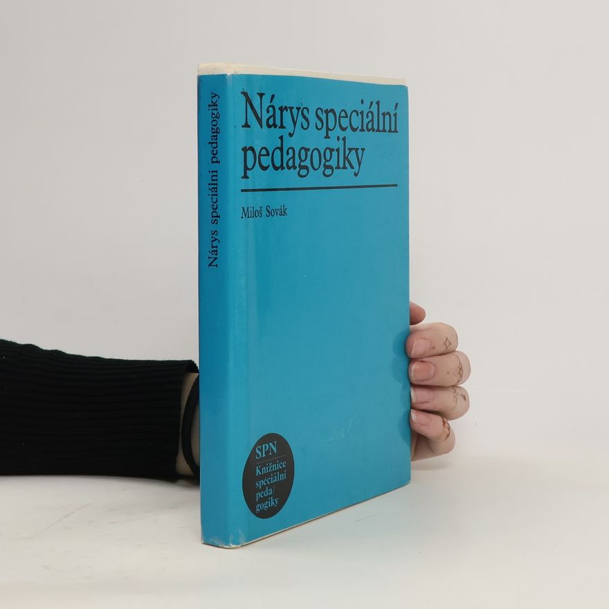 Miloš Sovák Nárys speciální pedagogiky