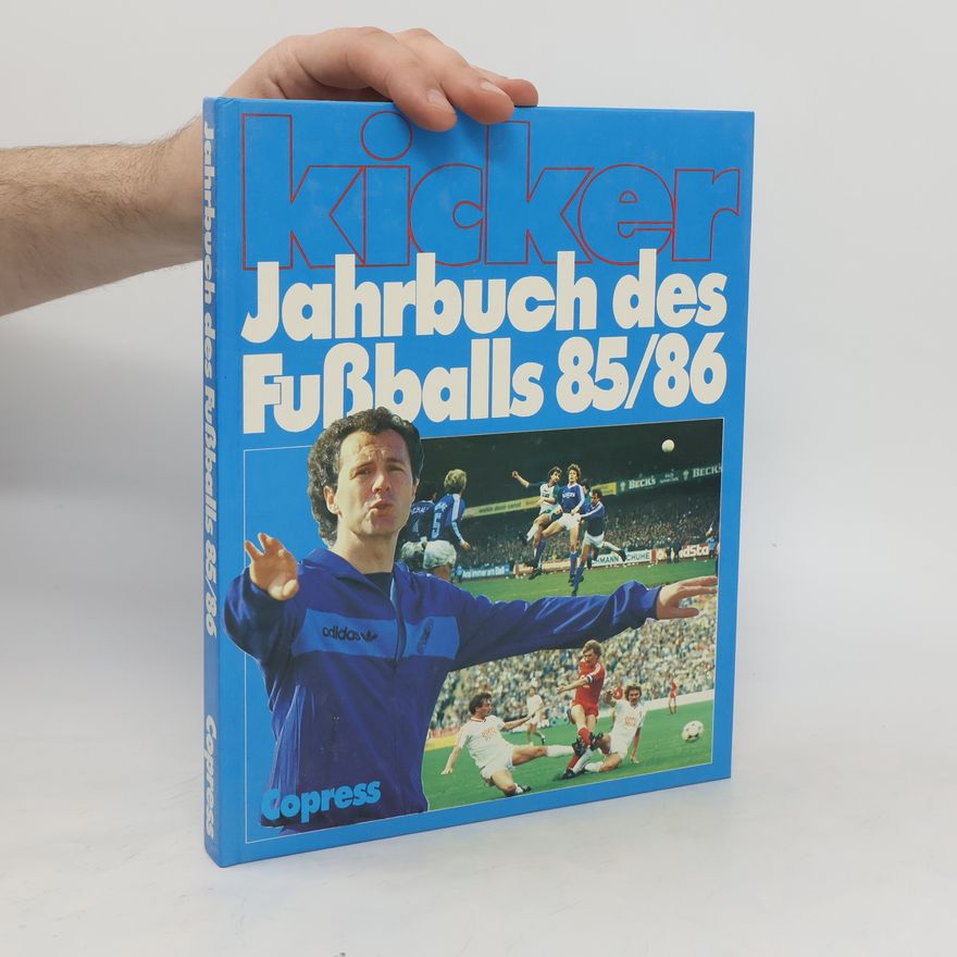 Hans-Dieter Barthel Jahrbuch des Fußballs 1985/1986