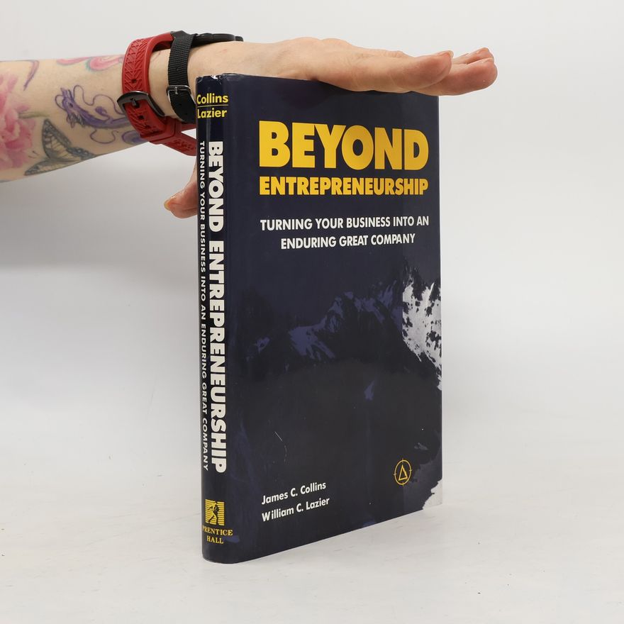 William C. Lazier Beyond Entrepreneurship