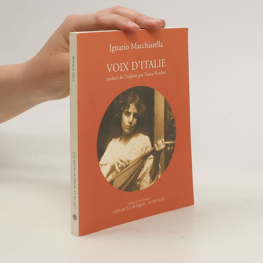 Ignazio Macchiarella Voix d'Italie
