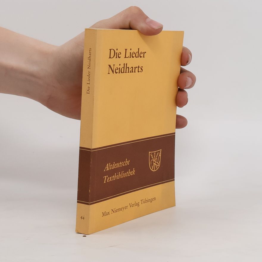 Friedrich Keinz Die Lieder Neidharts