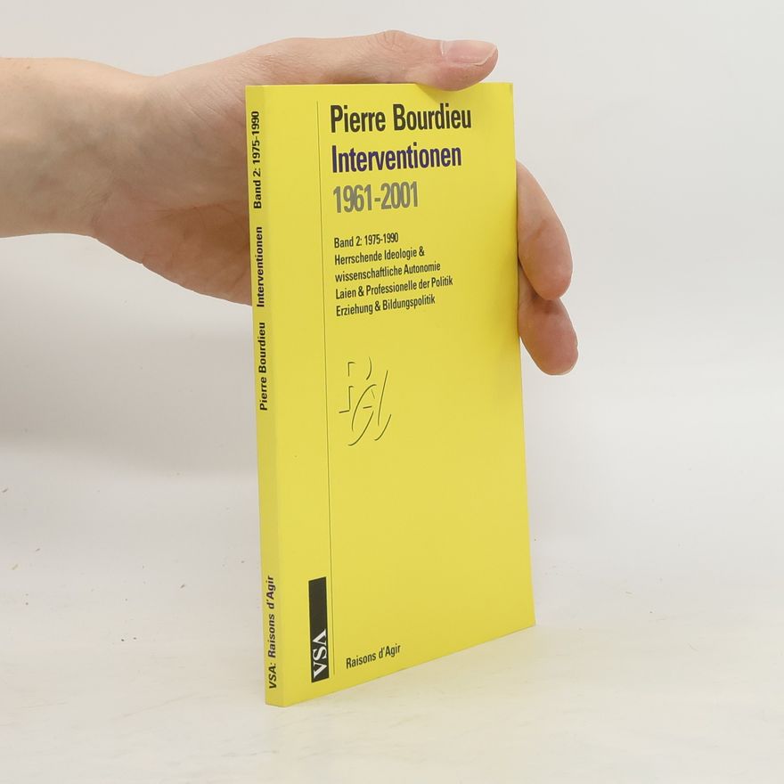 Pierre Bourdieu Interventionen