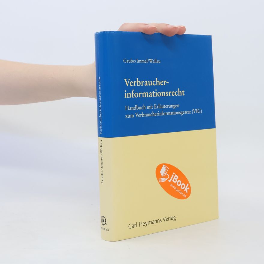 Markus Grube Verbraucherinformationsrecht