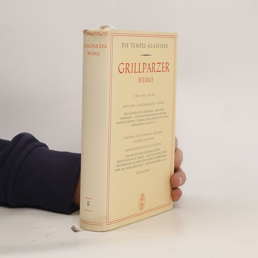 Autorenkollektiv Grillparzer Werke II.