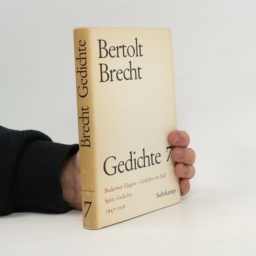 Bertolt Brecht Gedichte 7