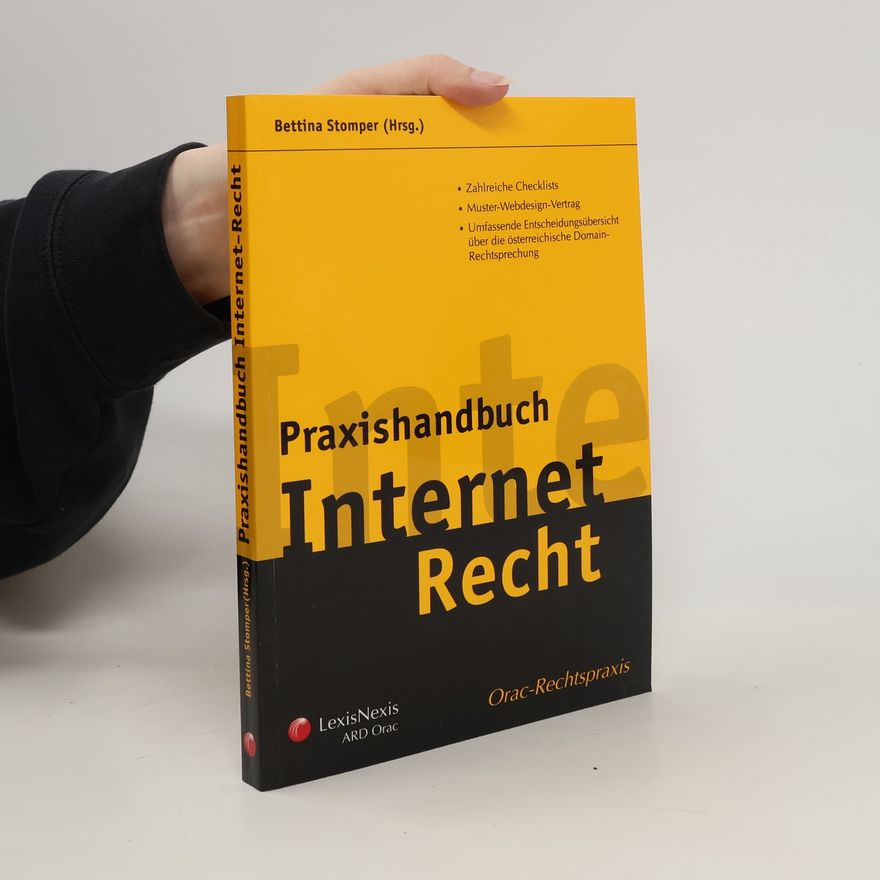 Johannes Barbist Praxishandbuch Internet-Recht