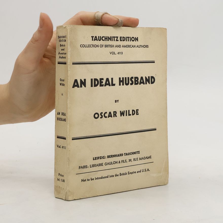 Oscar Wilde An Ideal Husband