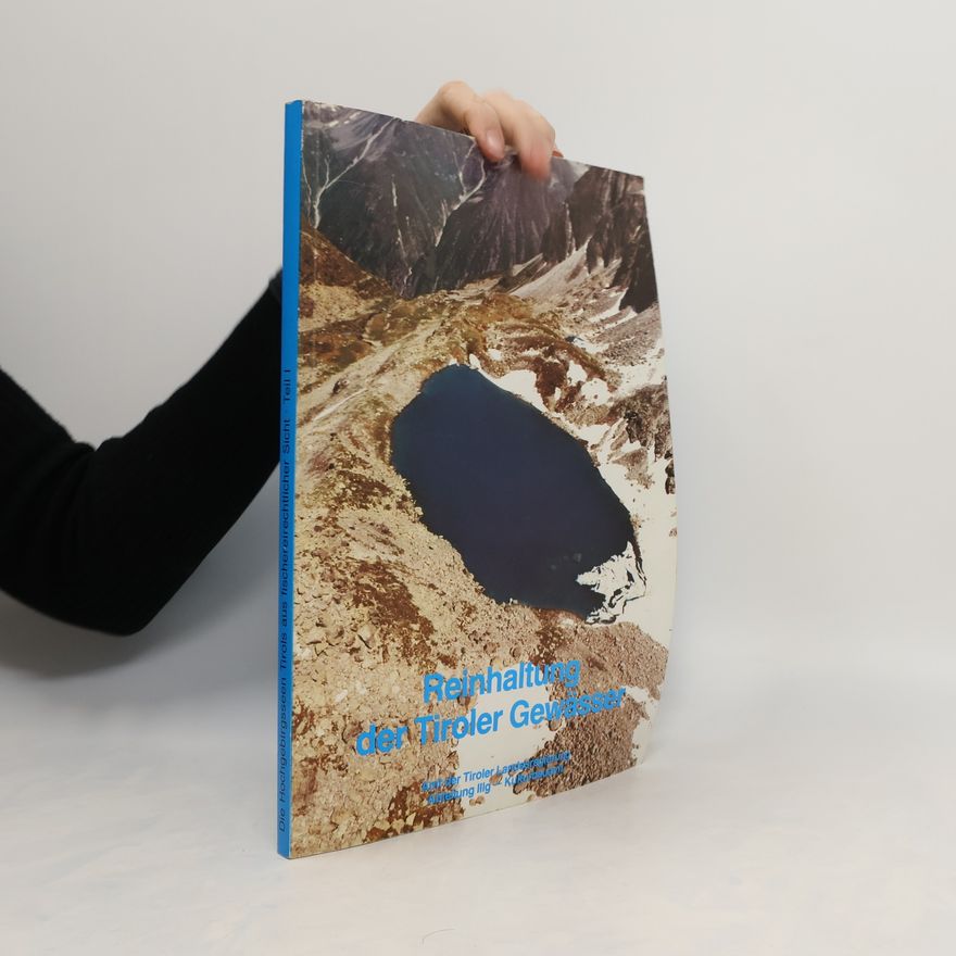 Autorenkollektiv Reinhaltung der Tiroler wasser
