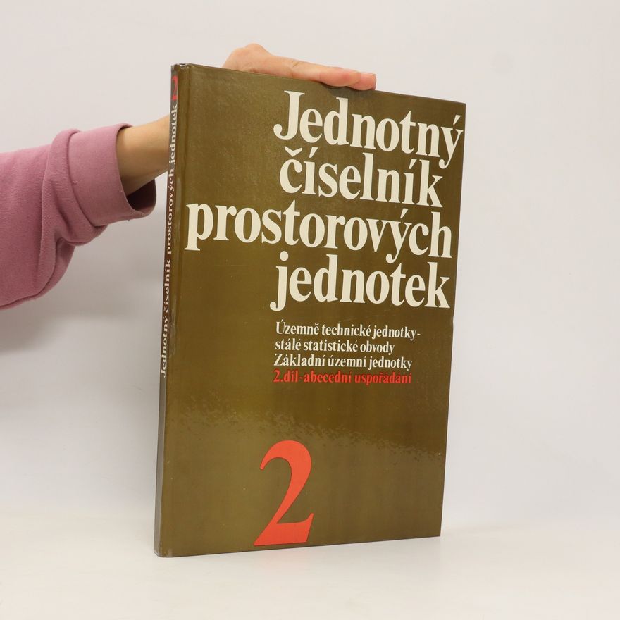 Auteurscollectief Jednotný číselník prostorových jednotek 2