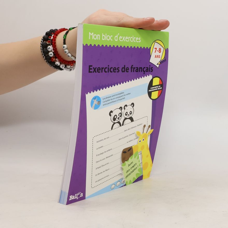 Autorenkollektiv Mon bloc d'exercices Exercices de français
