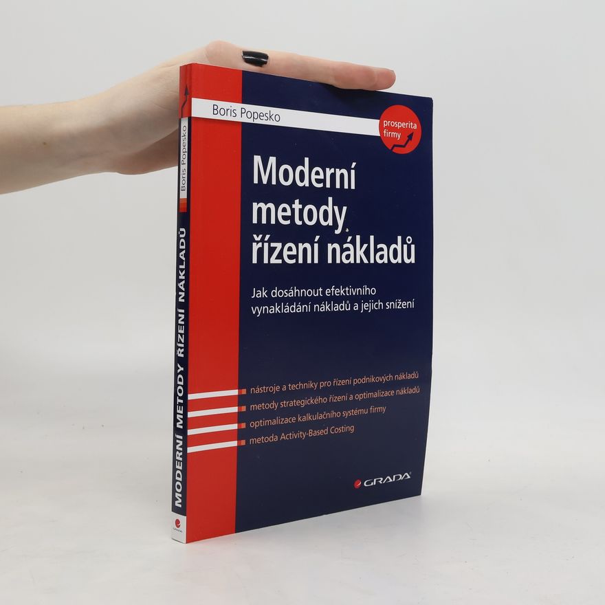 Boris Popesko Moderní metody řízení nákladů