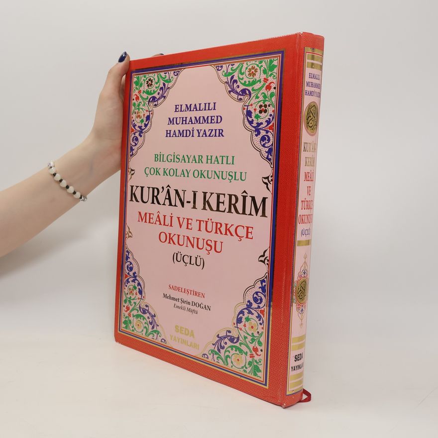 Elmalili Muhammed Hamdi Yazir Kuran-i Kerim Meali ve Türkce Okunusu Üclü Cami Boy, Ciltli