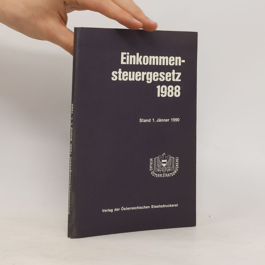 Autorenkollektiv Einkommensteuergesetz 1988
