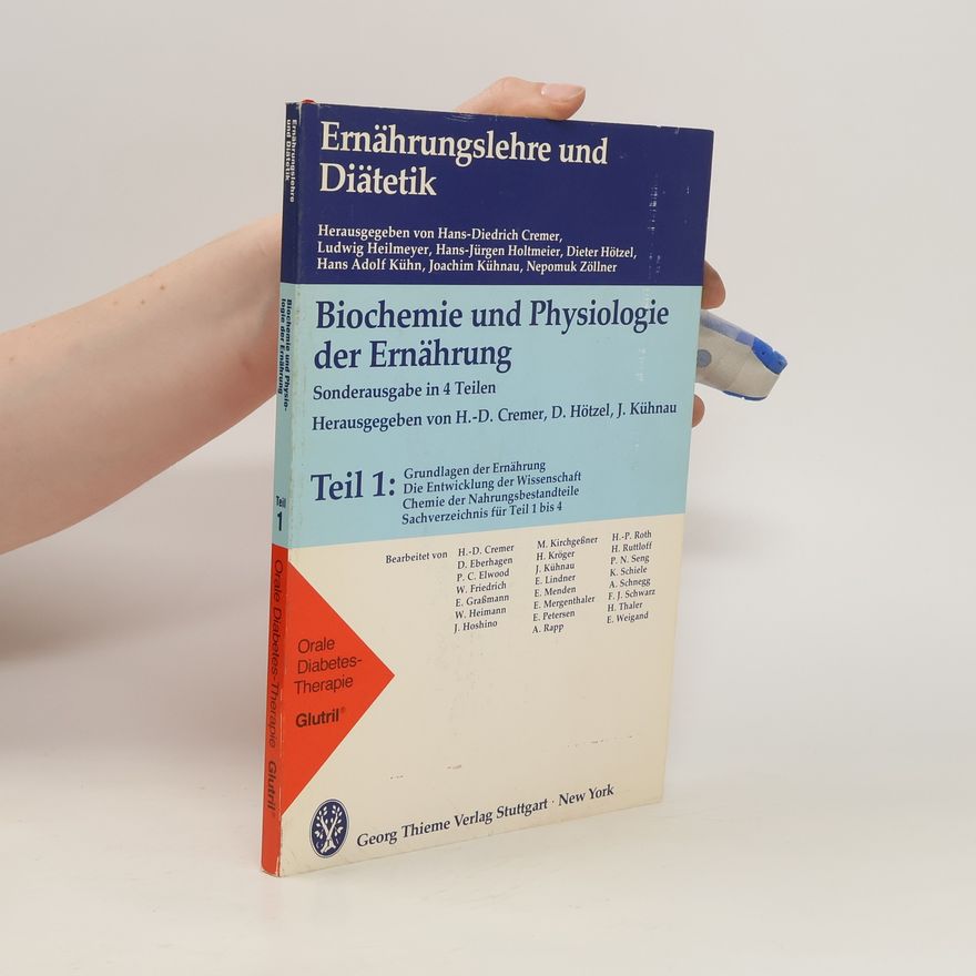Autorenkollektiv Biochemie und Physiologie der Ernährung Teil 1