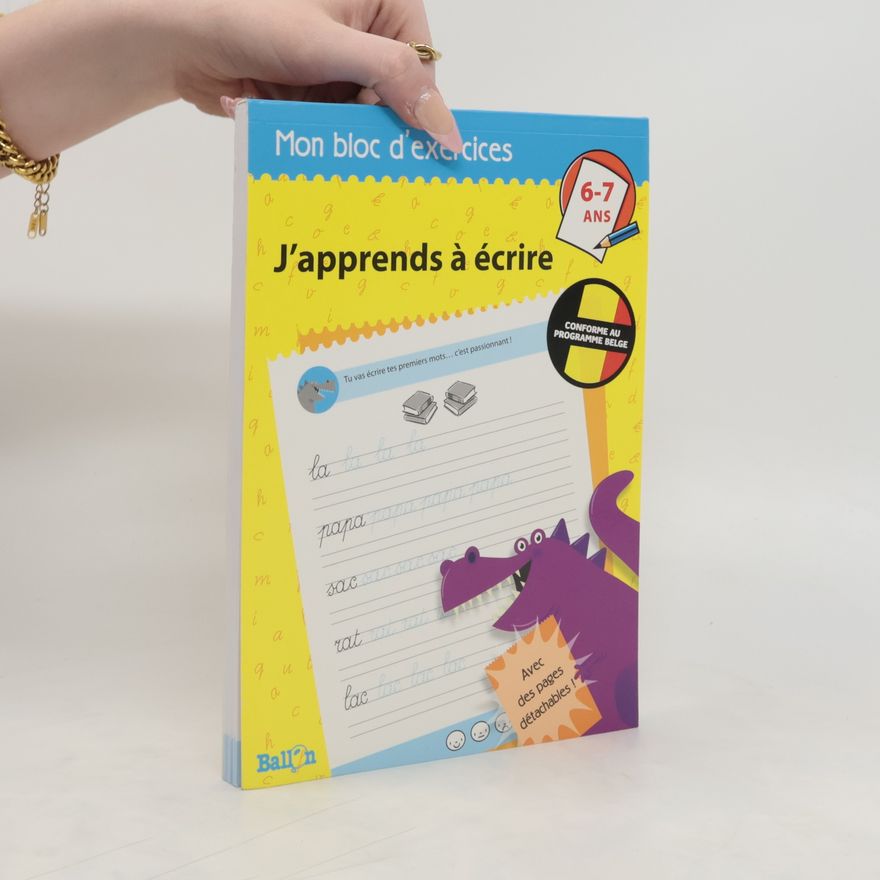 Kolektiv autorů J'apprends à écrire 6-7 ans