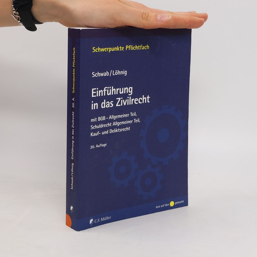 Dieter Schwab Einführung in das Zivilrecht