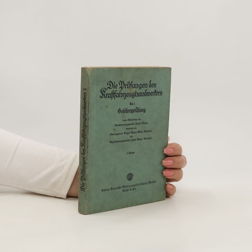 Autorenkollektiv Die Prüngen des Kraftfahrzeughandverkers 1