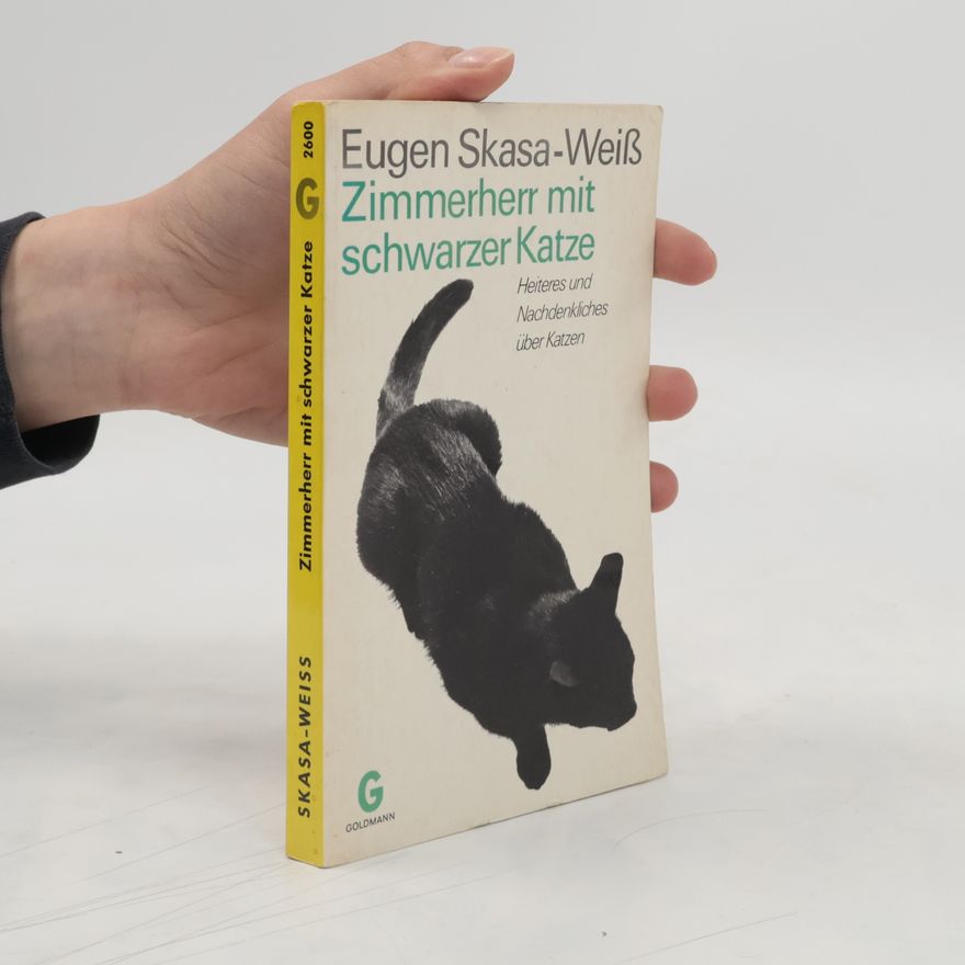 Eugen Skasa-Weiss Zimmerherr mit schwarzer Katze
