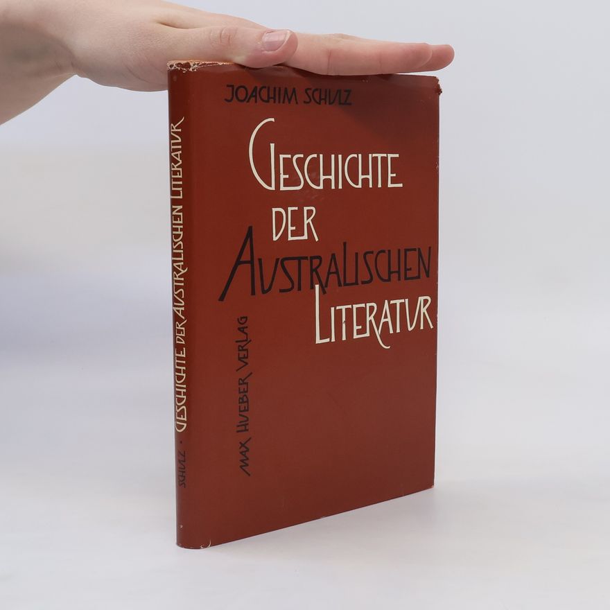 Various authors Geschichte der australischen Literatur