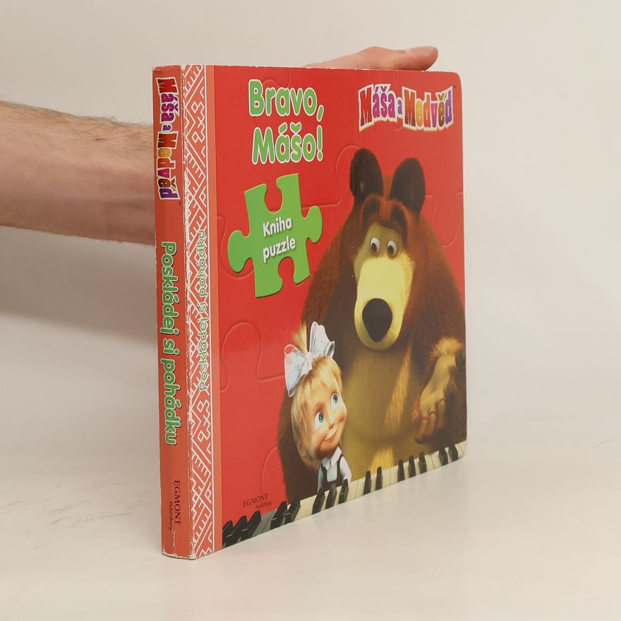 Il‘ja Trusov Máša a medvěd : bravo, Mášo! : kniha puzzle