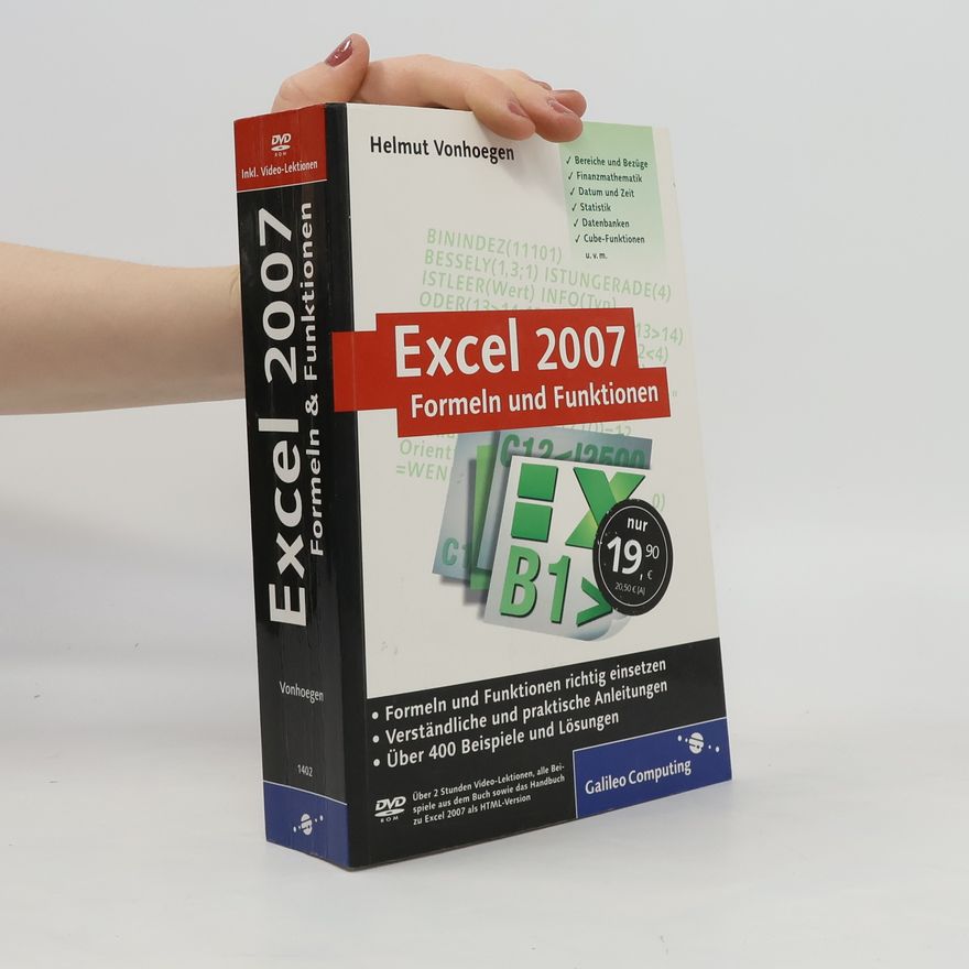 Helmut Vonhoegen Excel 2007 - Formeln und Funktionen