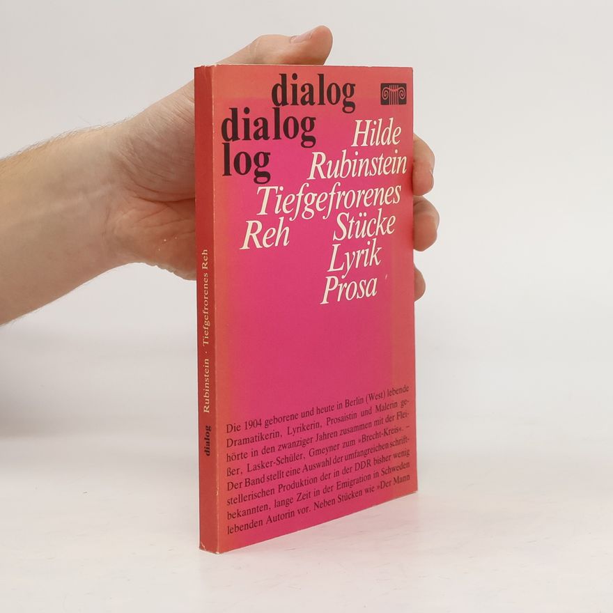 Hilde Rubinstein Tiefgefrorenes Reh