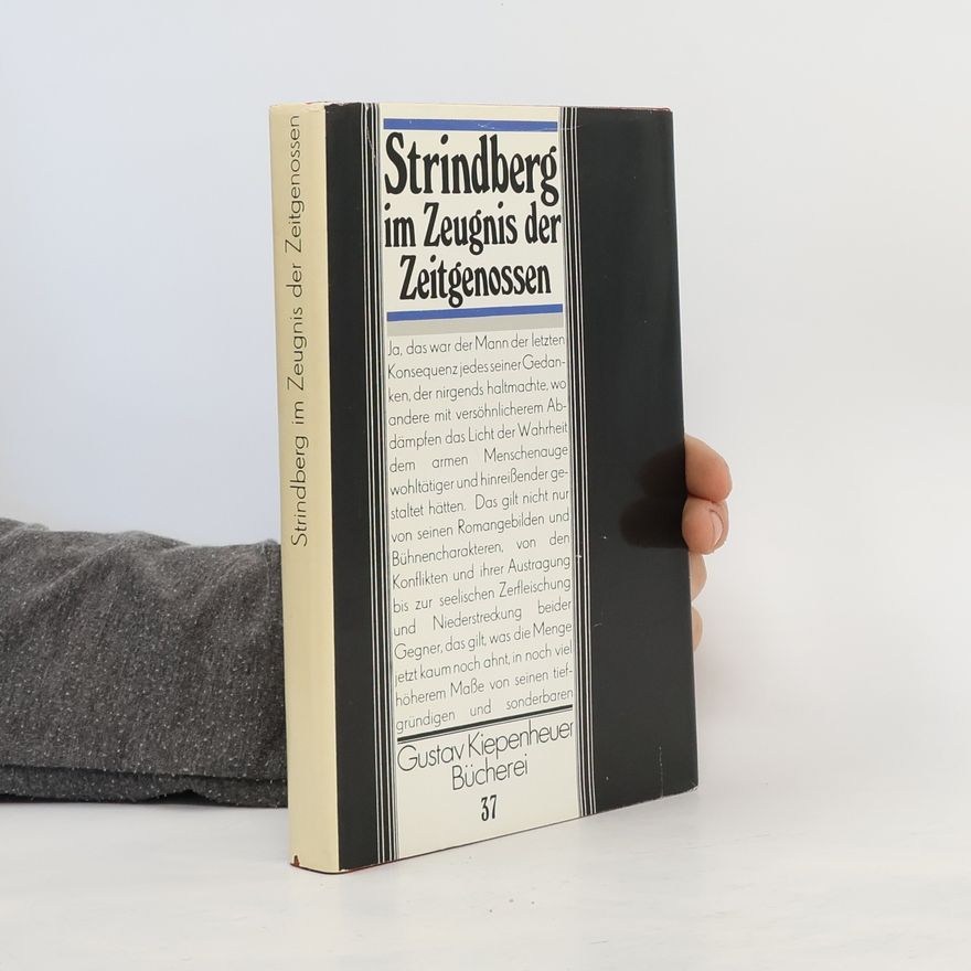 AA.VV. Strindberg im Zeugnis der Zeitgenossen
