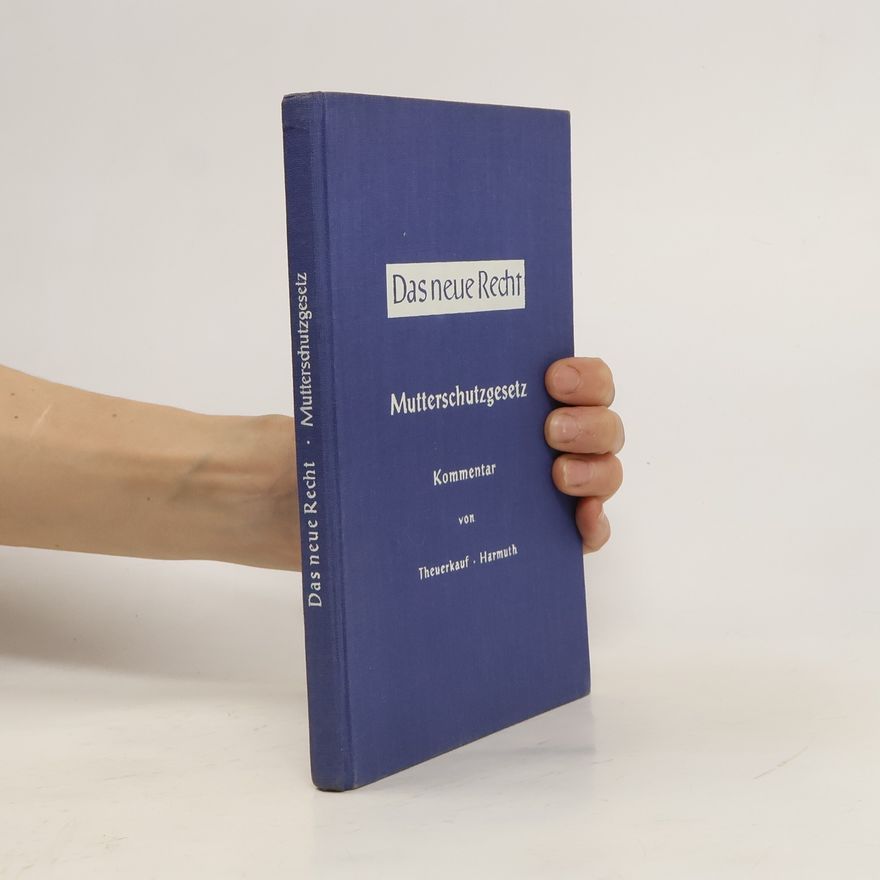 Autorenkollektiv Mutterschutzgesetz