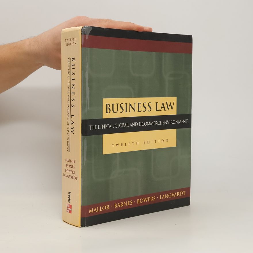 Arlen W. Langvardt Business Law