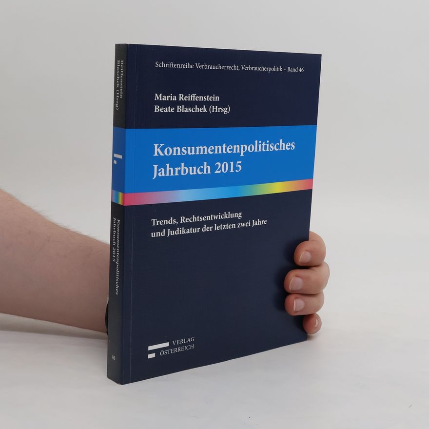 Kolektiv autorů Konsumentenpolitisches Jahrbuch