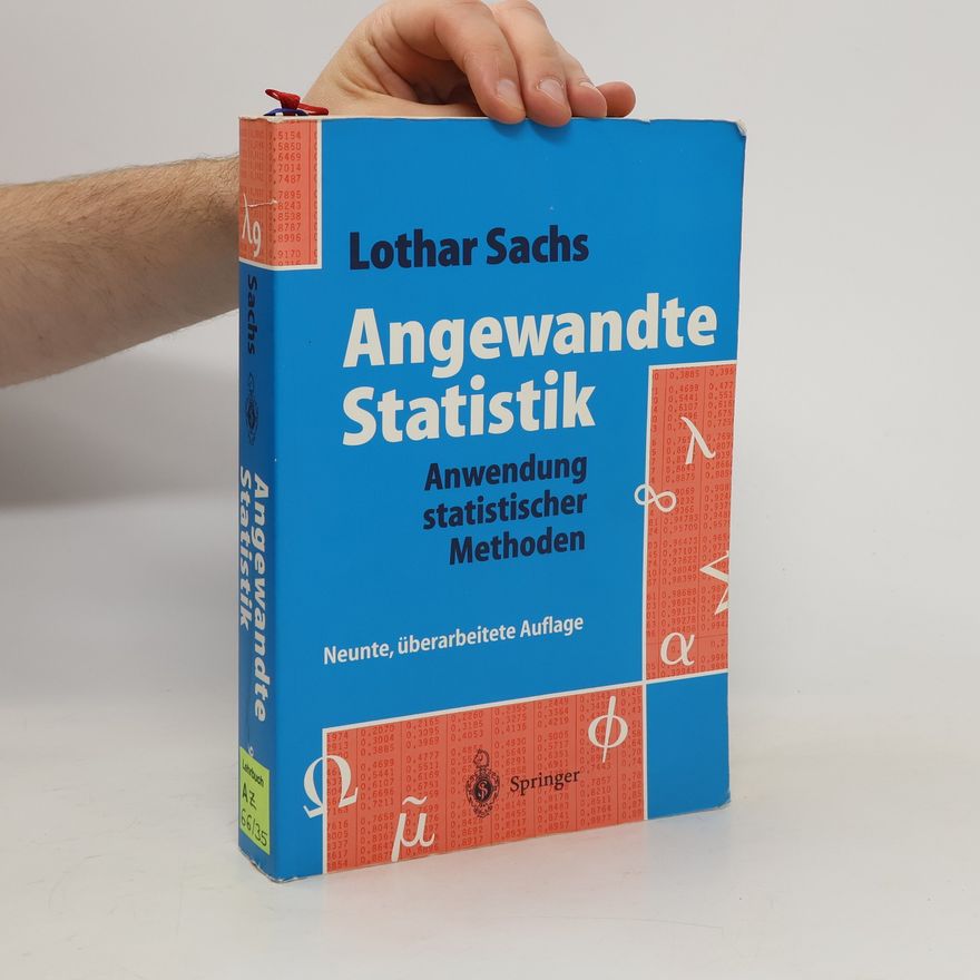 Lothar Sachs Angewandte Statistik