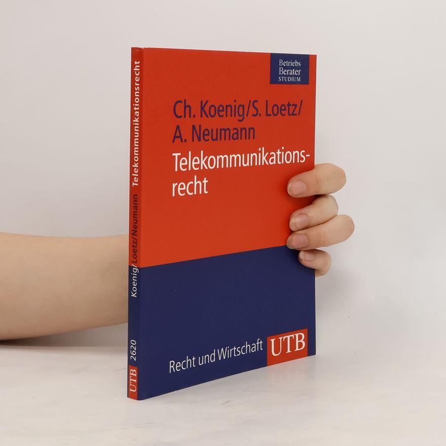 Christian Koenig Telekommunikationsrecht