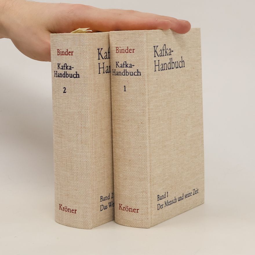 Autorenkollektiv Kafka-Handbuch in zwei Bänden