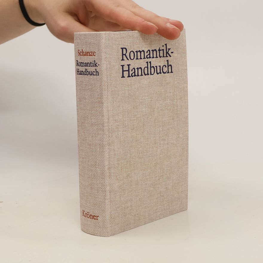 Helmut Schanze Romantik-Handbuch