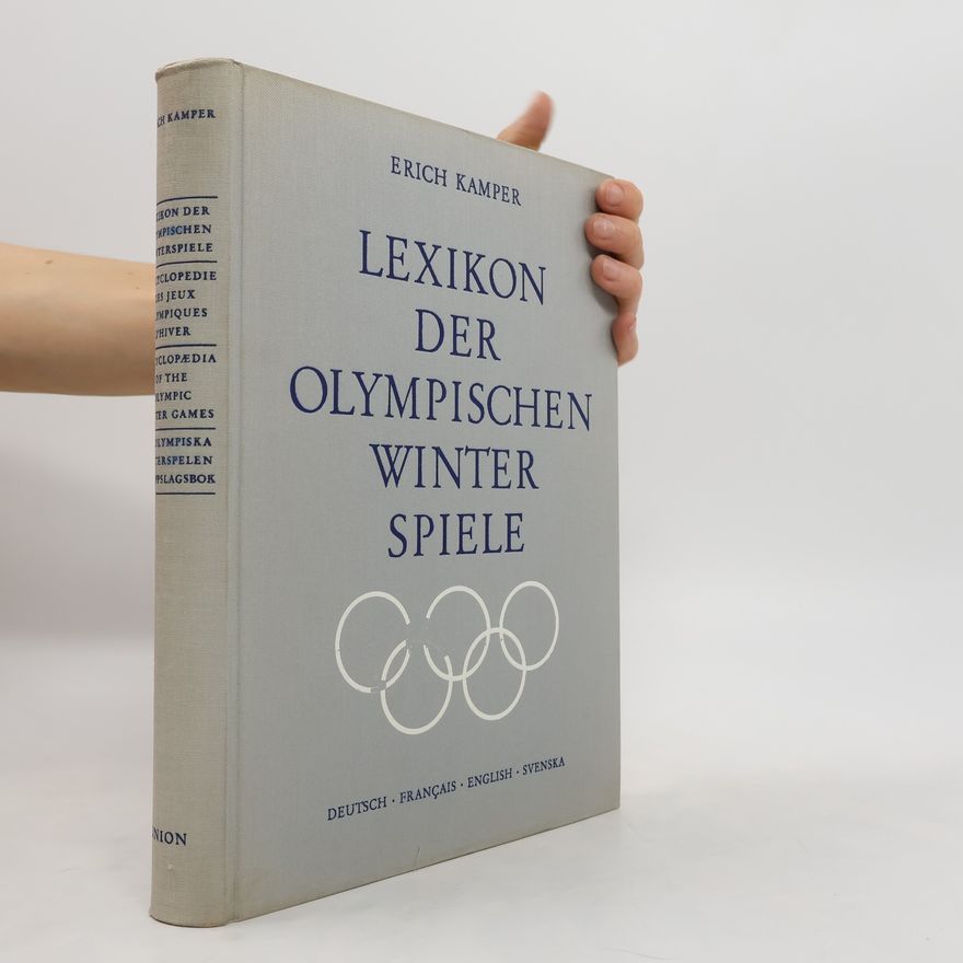 Erich Kamper Lexikon der olympischen Winterspiele