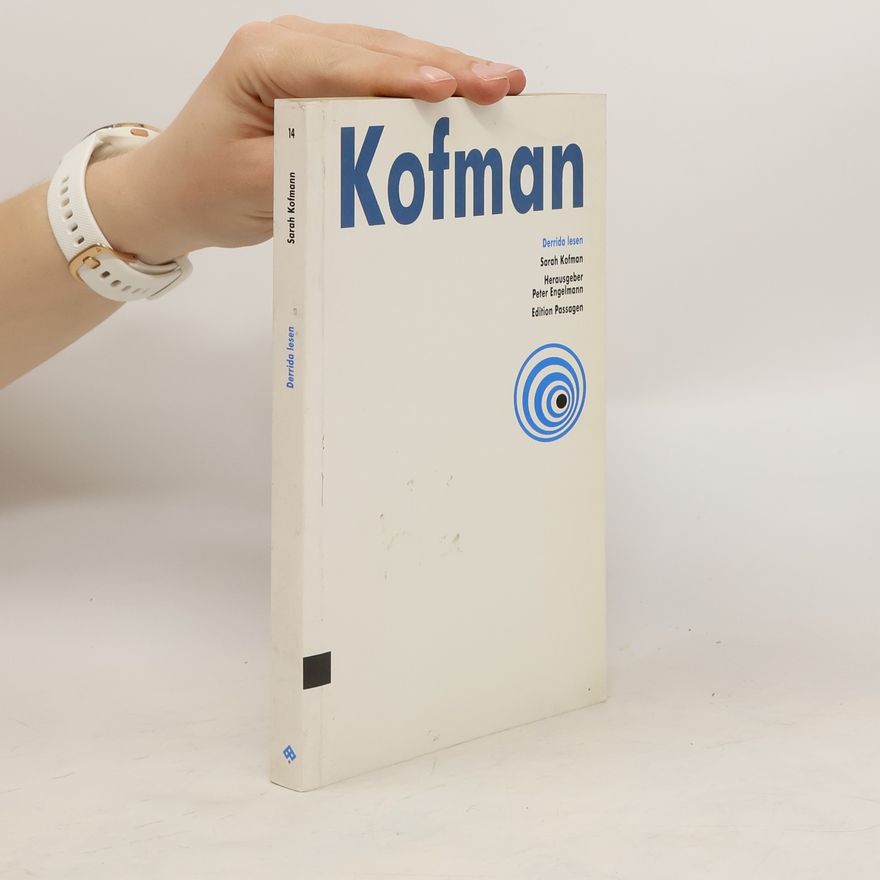 Sarah Kofman Derrida lesen
