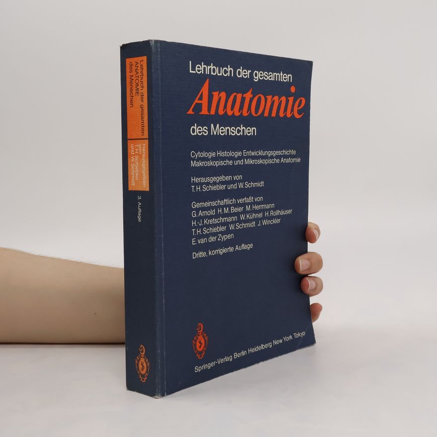 Gottfried Arnold Lehrbuch der gesamten Anatomie des Menschen