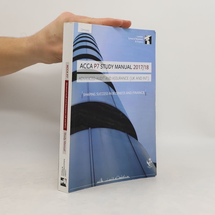 Kolektiv autorů ACCA P7 Advanced Audit and Assurance (INT & UK) Study Manual