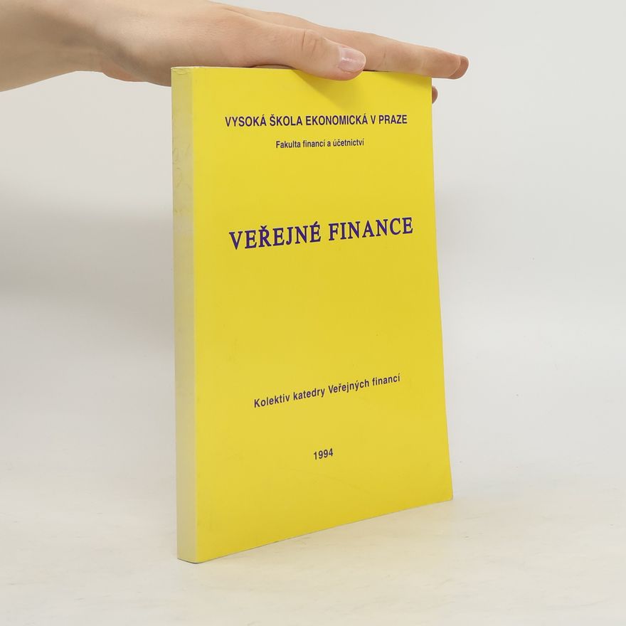 Kolektiv autorů Veřejné finance
