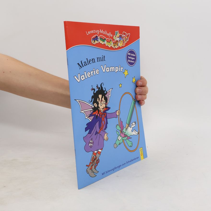 Irmtraud Guhe Malen mit Valerie Vampir