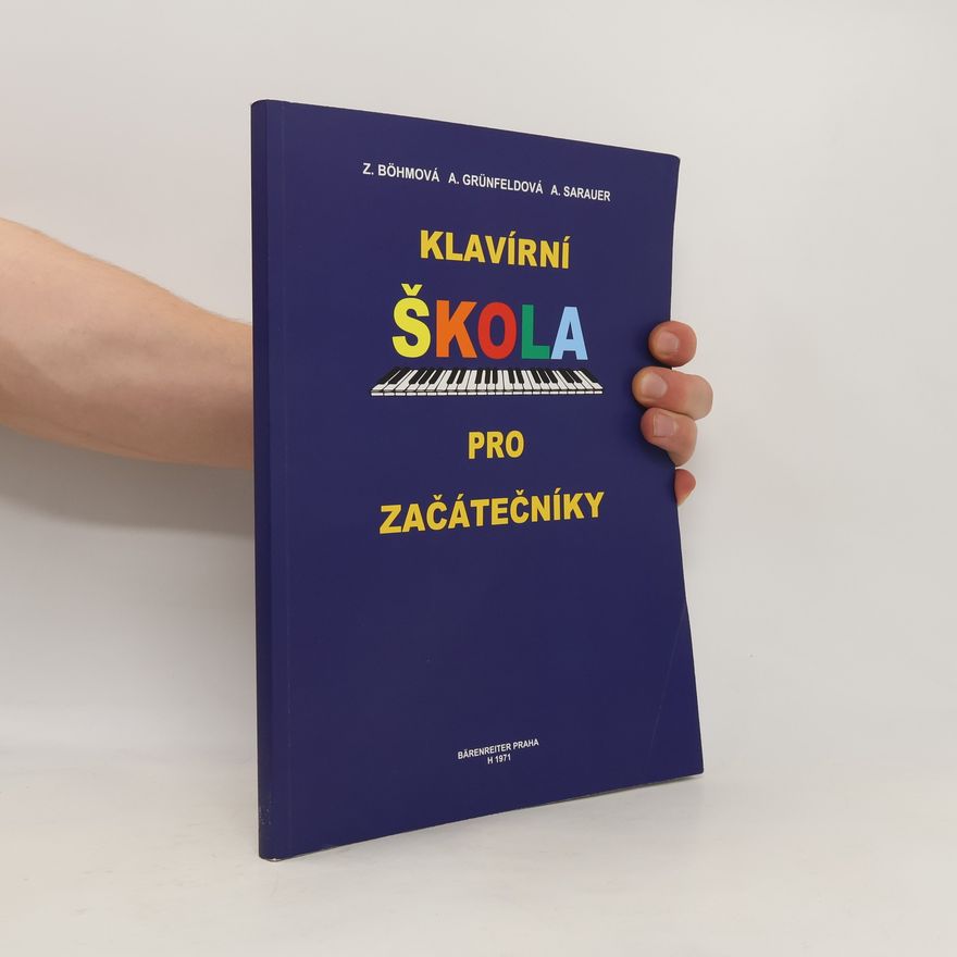 Alois Sarauer Klavírní škola pro začátečníky