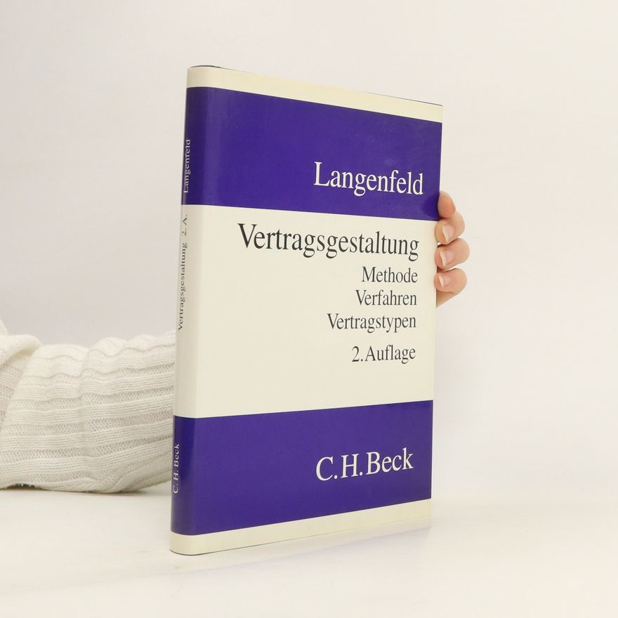 Gerrit Langenfeld Vertragsgestaltung