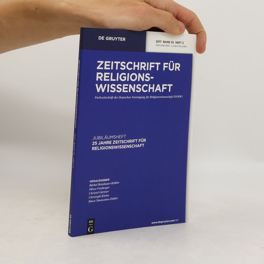 Autorenkollektiv Zeitschrift für Religionswissenschaft Band 23, Heft 1