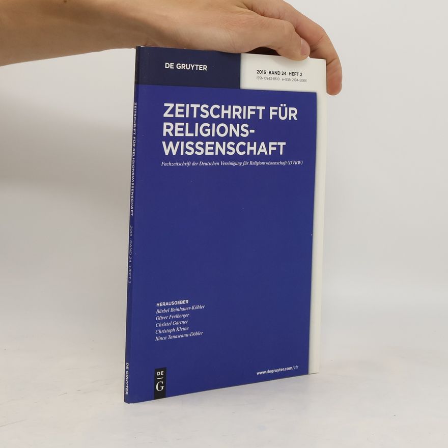 Ilinca Tanaseanu-Döbler Zeitschrift für Religionswissenschaft