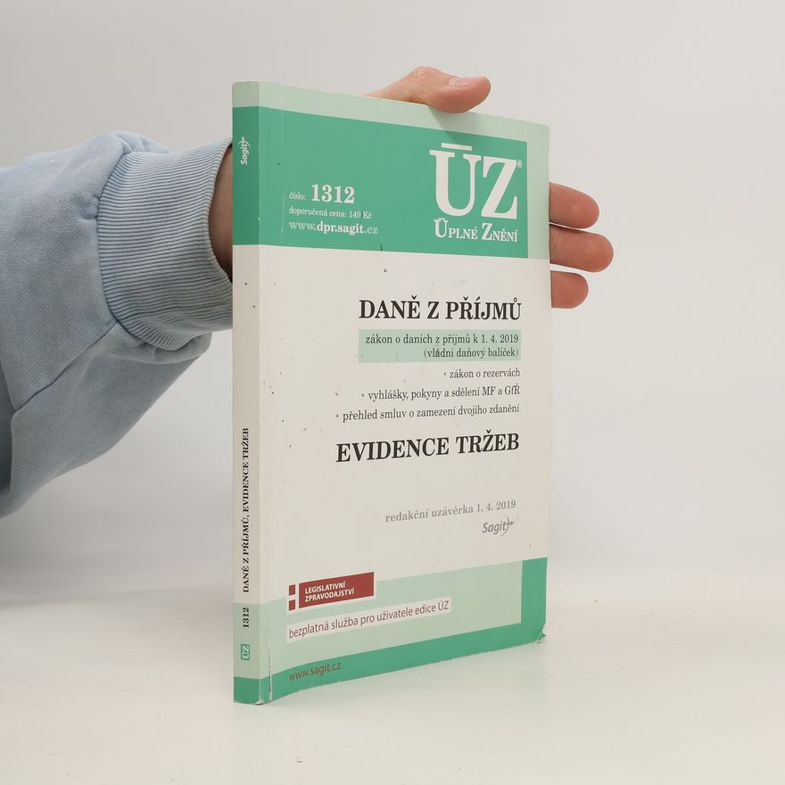 Kolektiv autorů Daně z příjmů. Evidence tržeb