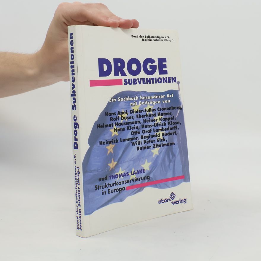 Hans Apel Droge Subventionen
