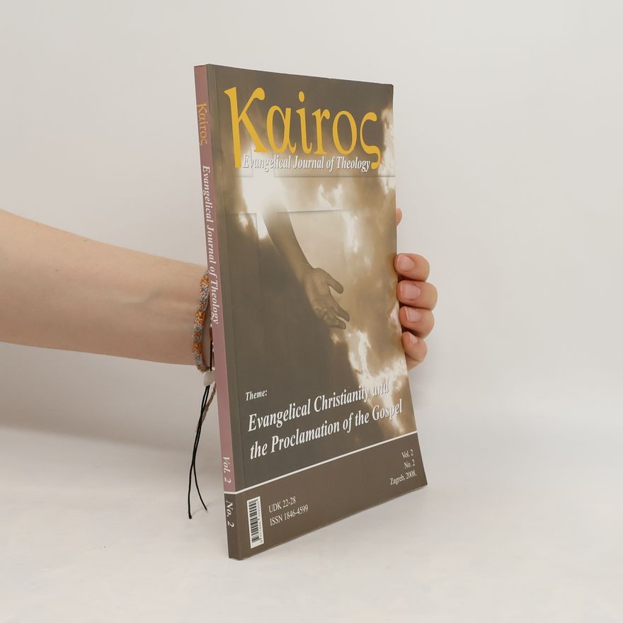 Auteurscollectief Kairos Evangelical Journey of Theology Vol. 2, No. 2