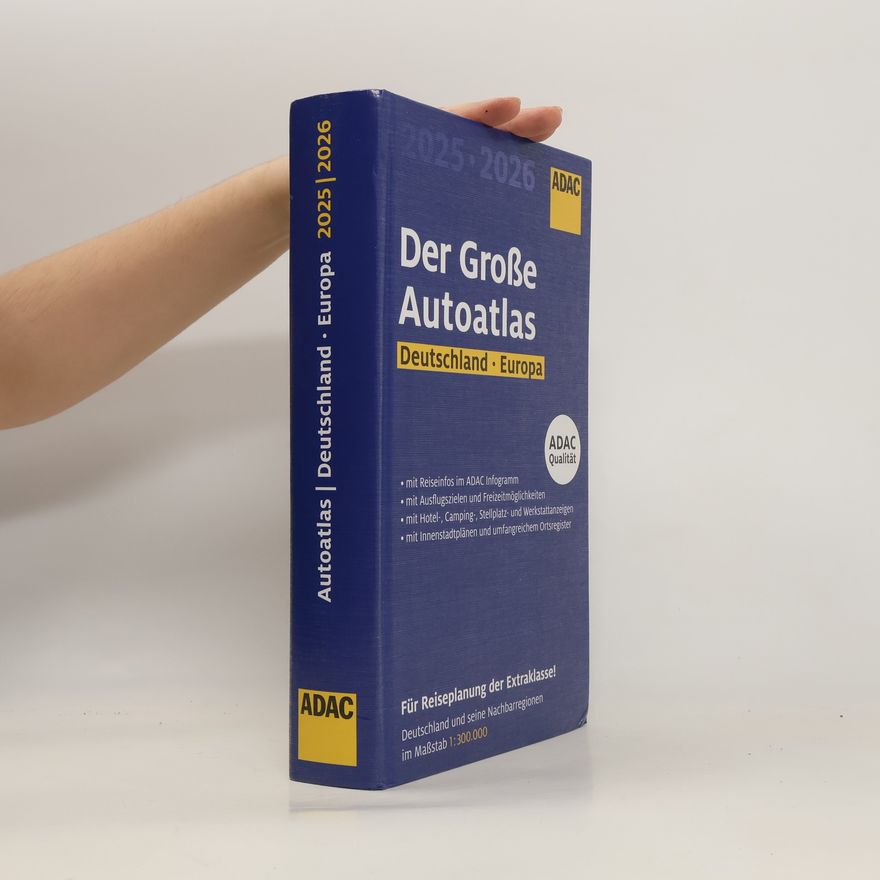 Autorenkollektiv ADAC Der Große Autoatlas 2025/2026 Deutschland und seine Nachbarregionen 1:300.000