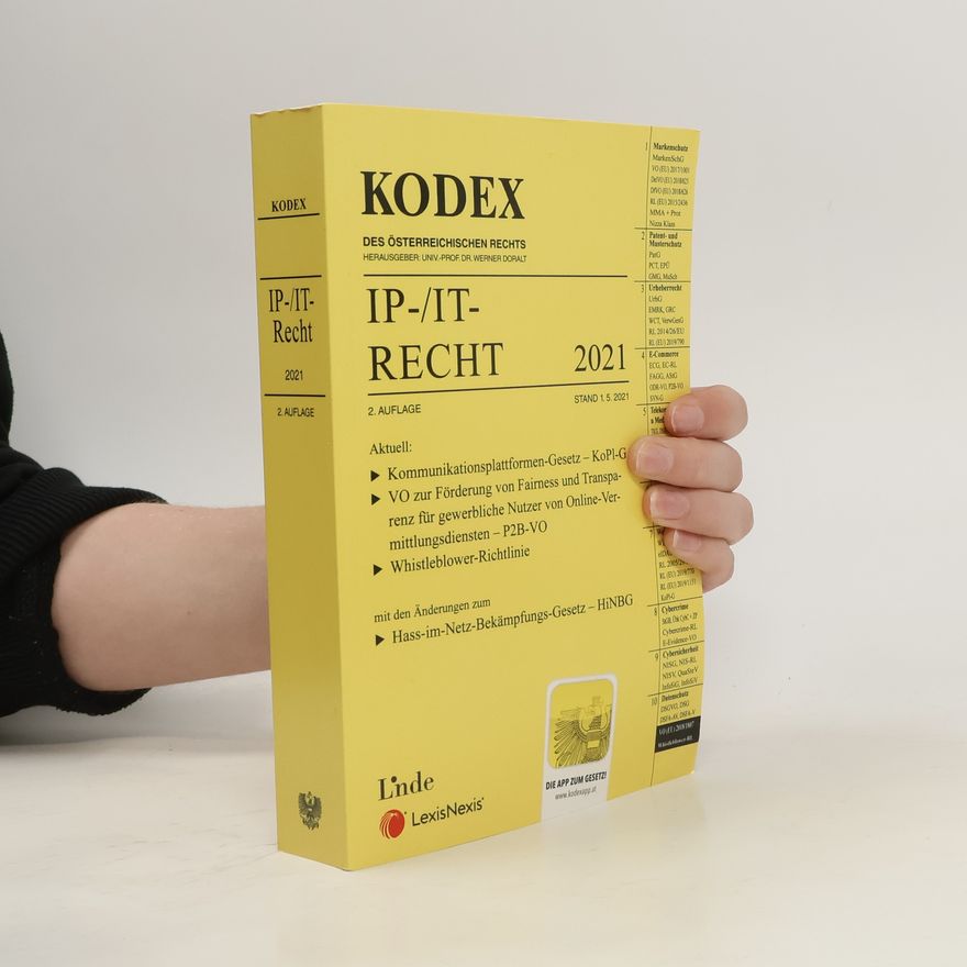 Werner Doralt KODEX IP-/IT-Recht 2021