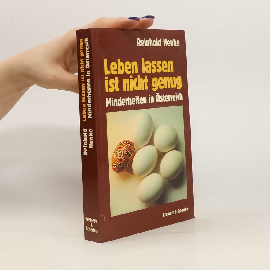 Reinhold Henke Leben lassen ist nicht genug